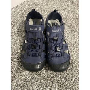 Kamik Sport Sandals Big Kid NWT Navy Blue Size 6